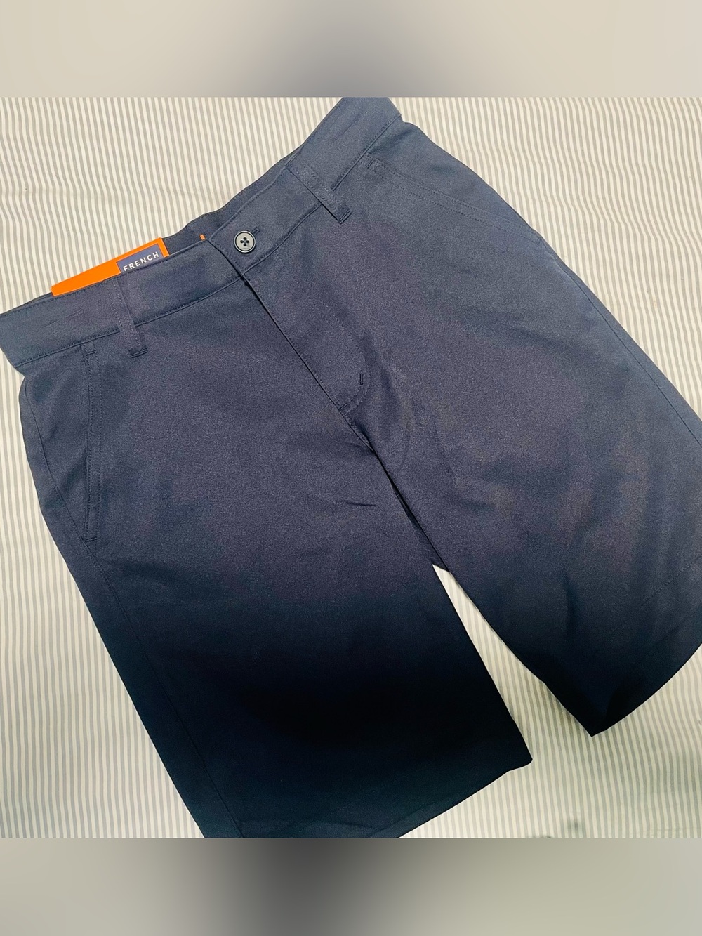 NWT French Toast Navy Kids Flat-Front (uniform) Shorts